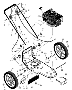 Part Location Diagram of 740198E276 Murray Lever, Stop